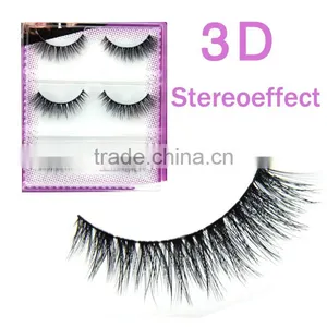 Handmade Crossing Lashes Thick 3D Fake Eyelash thumbnail-3