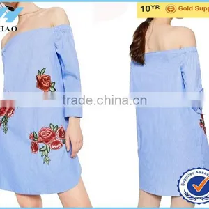 Yihao Dongguan Humen Fantasy New Modeldress Elegant Hand Embroidery Designs for Women thumbnail-1