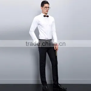 Top Quality White Dress Shirts Men Slim Fit thumbnail-4