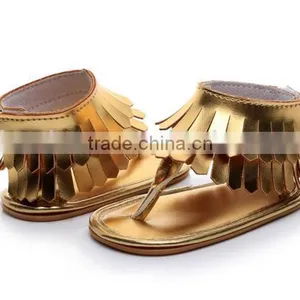 Kids Crib Bebe Fringed Moccasins, Baby Summer Sandals, Fashion Shoes for Baby thumbnail-4