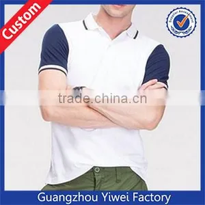 Wholesale Reglan Sleeves Mens Heavy Duty Cotton Polo Shirt thumbnail-1