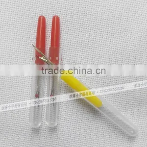 100pcs/bag Plastic Sewing Tool Small Stitch Ripper Sewing Thread Cutter Diy Sewing Accessories Seam Ripper for Cross Stitch thumbnail-3