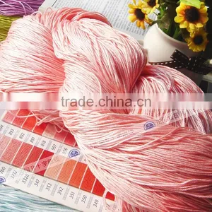 2016 Dmc Floss Wholesale Bulk Cotton Thread 100% Embroidery Threads 447 Colors thumbnail-3