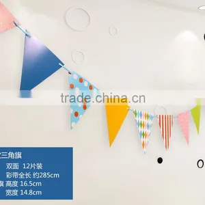 Hot Sell Party Decoration Bunting Flag/ Birthday Pennant thumbnail-5