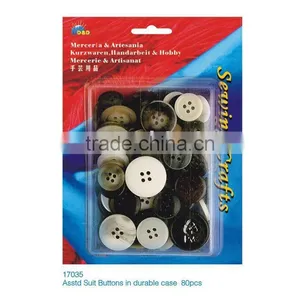Asstd Suit Button in Durable Case(17035) thumbnail-1