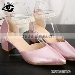 Tassel Design White Pearl Anklets For Shoe Decorations thumbnail-2