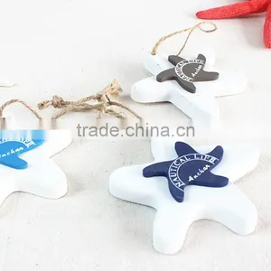 DIY Wood Starfish Shape Wall Hangings Decoration Craft thumbnail-6