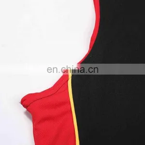 Low MOQ Sublimation Printed Polyester Reversible Basketball Tank Top thumbnail-5