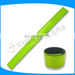 Various Colors Reflective Slap Wrap Cheap PVC Reflective Armband thumbnail-1
