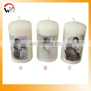 Church Votive Candle With Printing thumbnail-1