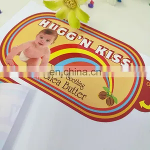 Customized Cheaper Price Piece Cutting Sticker /custom Logo Self Adhesive Sticker for Kids Baby Products thumbnail-1