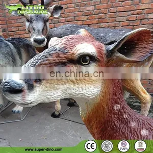 Supply Many Life Size Animals Animatronic Deer Display for Kids thumbnail-2