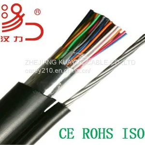 High Quality Drop Wire Cable 24awg Copper Conductor+stell Wire thumbnail-2