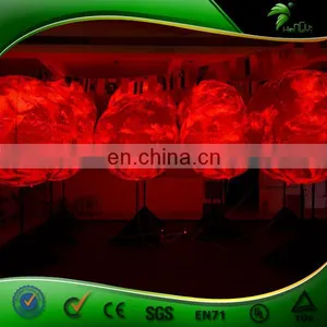 Superior Quality Tripod Stand Led Earth Inflatable Light Balloon , Decoration Outdoor Inflatable Stand Balloon thumbnail-3