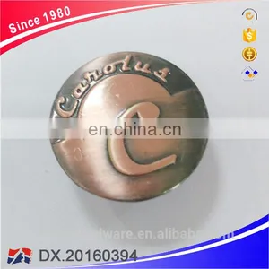 High Quality Electroplated Brass Button for Jeans, Denim and Jacket thumbnail-1