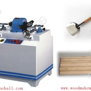 Automatic Wooden Shovel Shaft Handle Making Machine for Sale in Factory Price thumbnail-1