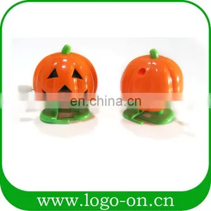 Promotional Wind up Pumpkin Chain Teeth Kids Jumping Toys thumbnail-1