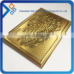Guaranteed Quality Permanent Adhesive Metal Label thumbnail-1