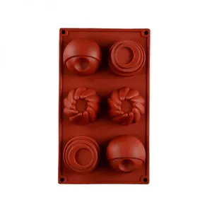 Free Sample Food Grade Silicone Cake Mould Baking Mousse Pudding Mould Tool thumbnail-1