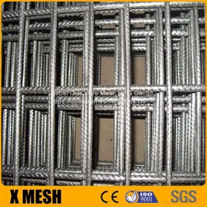 Black Square Welded Wire Mesh Concrete Reinforcement SL62 Anti Corrasion thumbnail-1