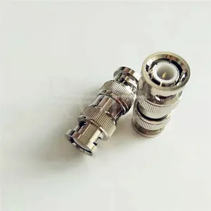 Straight RF Coaxail BNC Male to BNC Male Plug Connector Adapter thumbnail-1