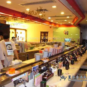High Safety Food Grade Stainless Steel Sushi Conveyor Belt thumbnail-1