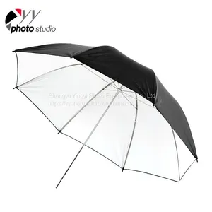 Studio White and Black Reflective Photo Umbrella YU305 thumbnail-1