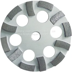 5 Inches 125mm Diamond Floral Grinding Cup Wheel for Granite Marble Concrete thumbnail-1