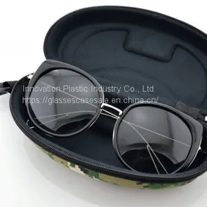 Wholesale Crush-resistant, Large-sized Eyewear Case, Fashionable, Zippered Sunglasses Case thumbnail-2