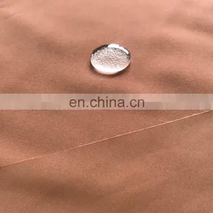 Chinese Factory Supplier Waterproof Polyester Twill Peach Skin Microfiber Fabric thumbnail-4