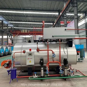 300,000-4,200,000 KCal/H Natural Gas Diesel Oil Fired Hot Water Boiler for Hotel Greenhouse School thumbnail-3