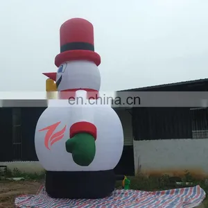 Giant 30ft Inflatable Snowman for Christmas thumbnail-2