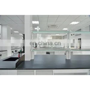 Phenolic Resin Worktop Laboratory Furniture Table Metal Work Bench thumbnail-5