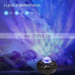 2021 UFO Shape Star Sky Night Lamp Usb Rechargeable Kids Led Night Light Projector for Gifts thumbnail-5