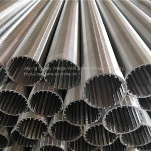 Stainless Steel 304 Johnson Water Wire Screen , Anti Corrosion Johnson Water Filter Screen thumbnail-1