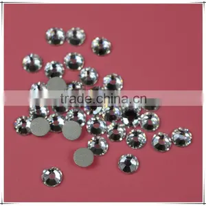 Top Quality Very Bright Nail Art Rhinestones Crystal AB Clour Silver Flatback Non Hotfix Rhinestones for DIY Nails Decoration thumbnail-6