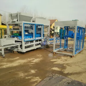 QTJ4-20B Automatic Cement Concrete Hollow Brick Forming Machine thumbnail-4