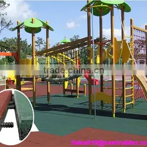Outdoor Rubber Floor Mat for Playground With EN1177 thumbnail-3