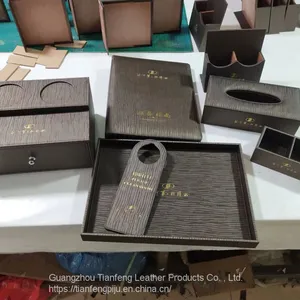 Realiable Quality Leather Notepad Hotel Leather Memo Holder thumbnail-4