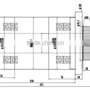 CK150G-270V Cnc Lathe Machine Spindle for Sale thumbnail-1