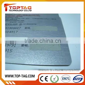 Paper / PVC Card With Signiture Panel , Magnetic Stripe , QR Code , Barcode thumbnail-3
