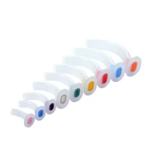 Colored Airway Guedel Oropharyngeal Airway Guedel Type For Tracheostomy Tube Various Sizes thumbnail-1