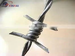 Hot-Dipped Galvanized Barbed Wire Price Per Roll thumbnail-3