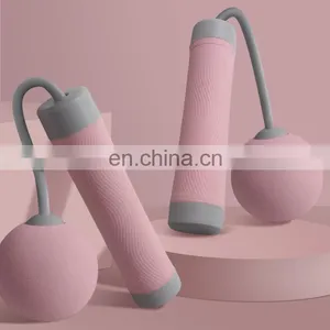 Indoor Gym Training Big Ball Ropless Coreless Weighted Thigh Master Skipping Jump Rope For Exercise thumbnail-3
