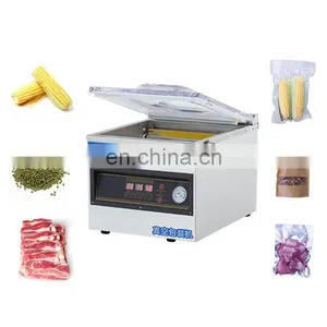 Meat Vacuum Food Sealers Packing Machine Automatic Vacuum Packer For Tea Fruit Seafood thumbnail-1