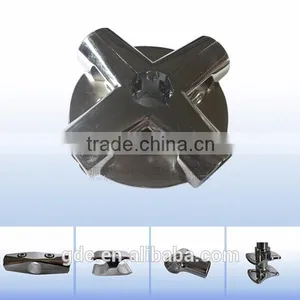 Chrome Iron 4 Way Tube Connector 25mm/joker&uno for Sale thumbnail-1
