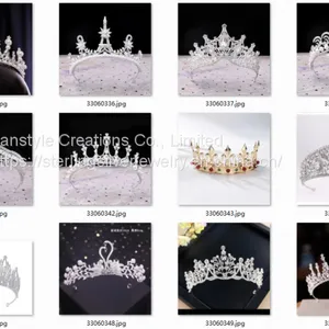 Tiaras and Crowns for Wedding, Bridal, Party, Pegeant thumbnail-1