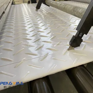 Pengying New Material Direct Selling 12.7mm Oil Production Plant Temporary Paving Board Polymer Polyethylene Road Base Plate PE Paving Board thumbnail-4
