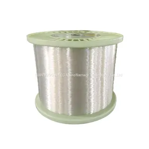 Professional Manufacturer Transparent PET Polyester Monofilament Yarn 0.30mm For Belt Fabric thumbnail-3