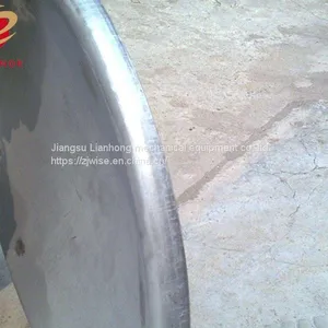 Aluminium Steel Material Flat Bottomed Head for Boiler End ID2500mm*8mm thumbnail-1